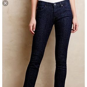 Ag Adriano goldschmied Stevie ankle dot jeans